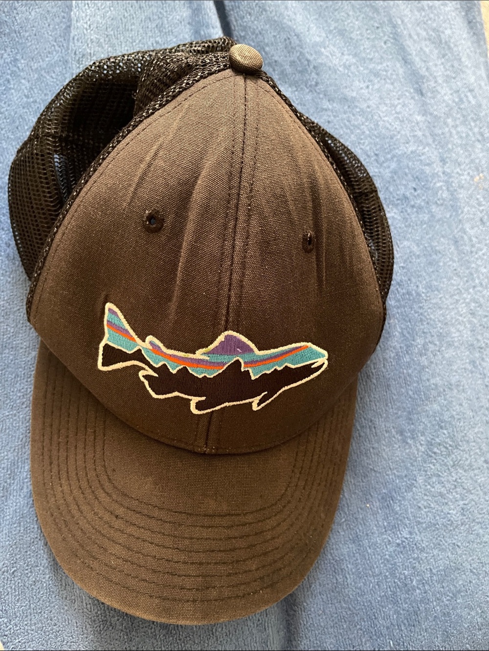 Patagonia snapback hat Men’s one size gray